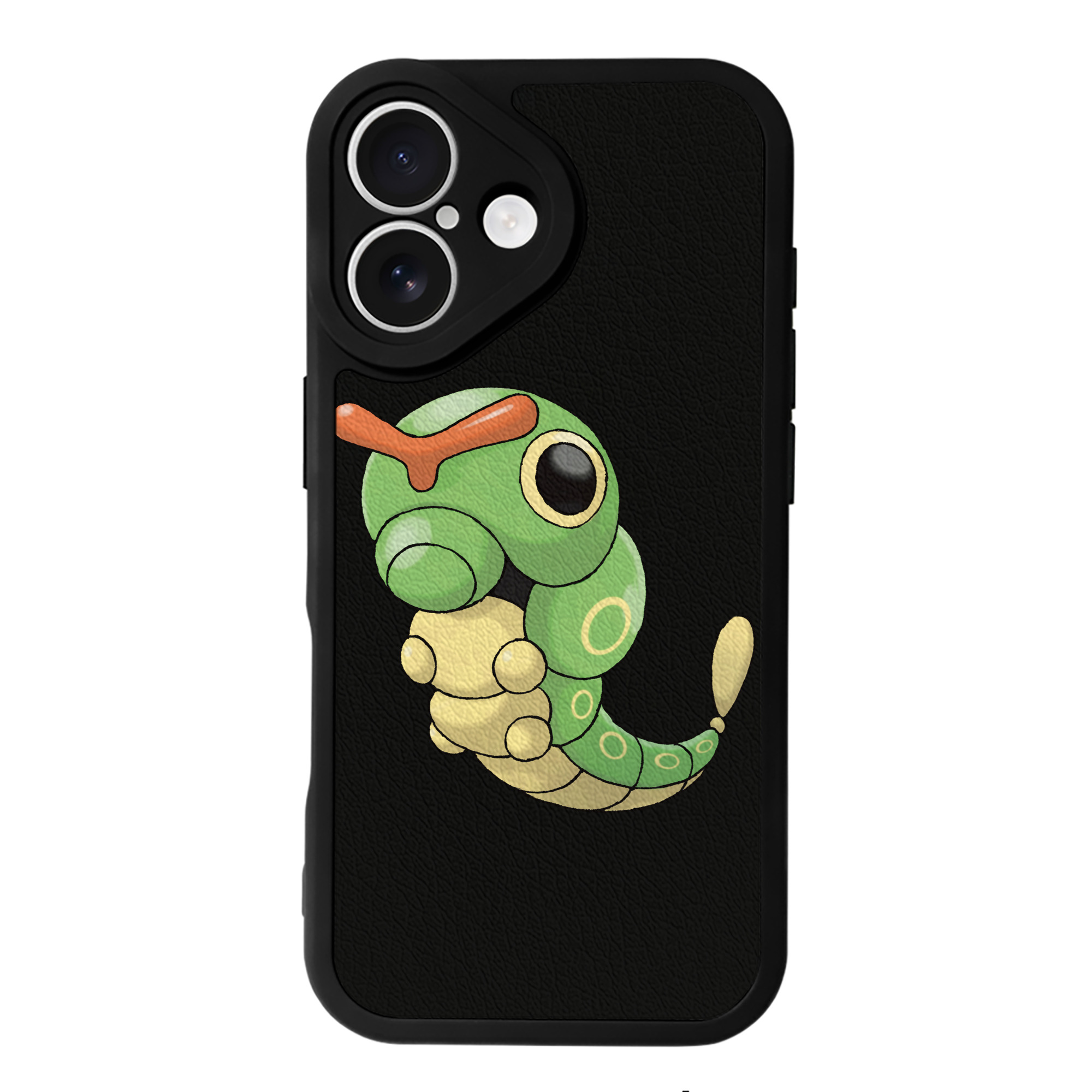 （画像用） ポケットモンスター Pokémon 【iPhone 16シリーズ対応】シリコンスマホケース（レザー調） 材質：シリコン